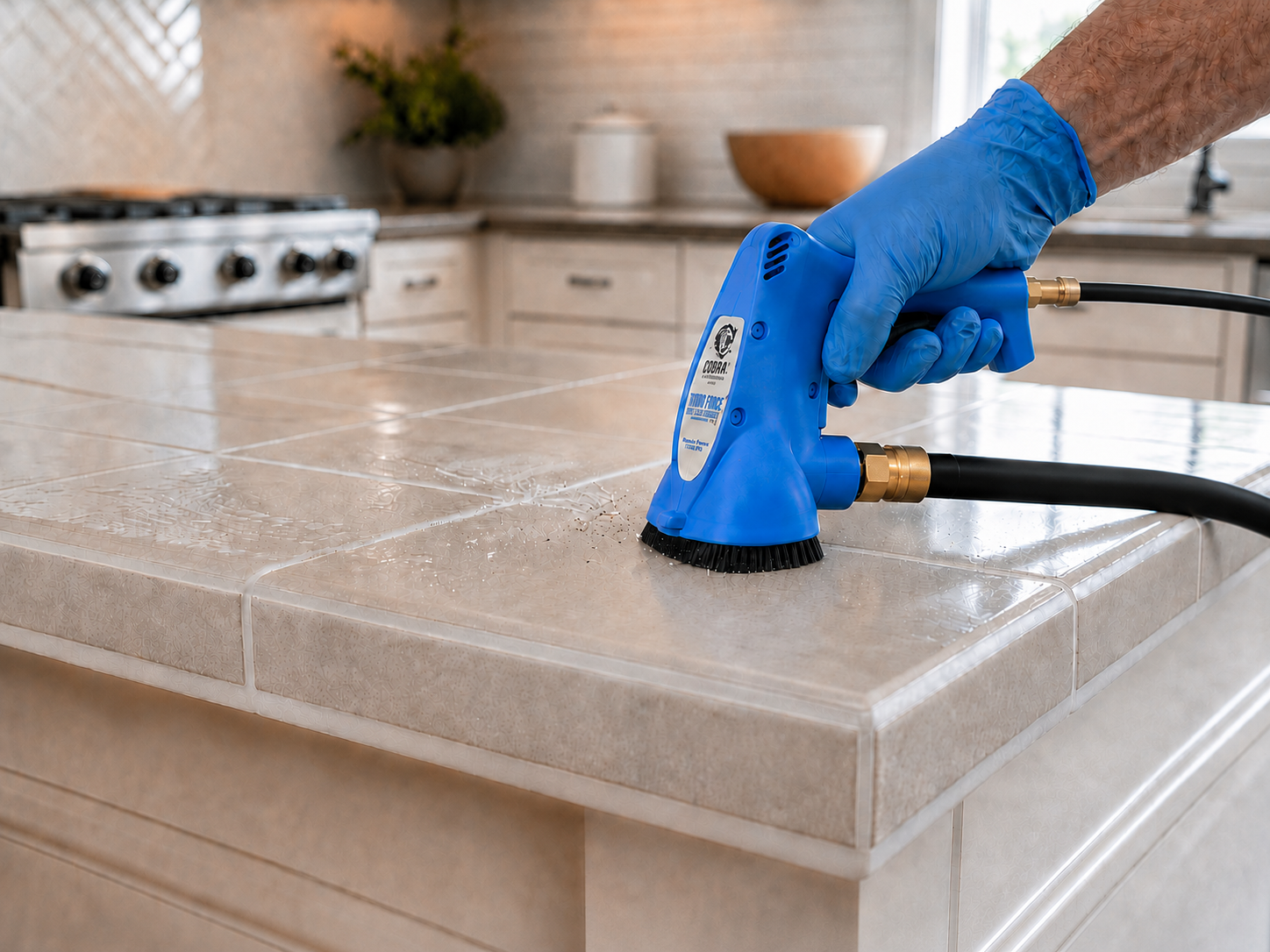 Counter Tile & Grout Cleaning-3